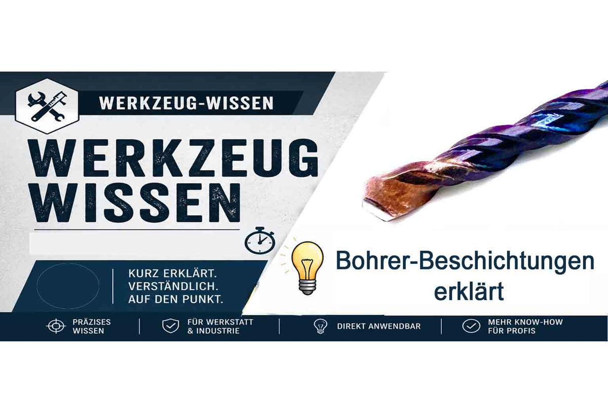 Neue Werkzeugwissen Serie - Bohrer und Beschichtungen.