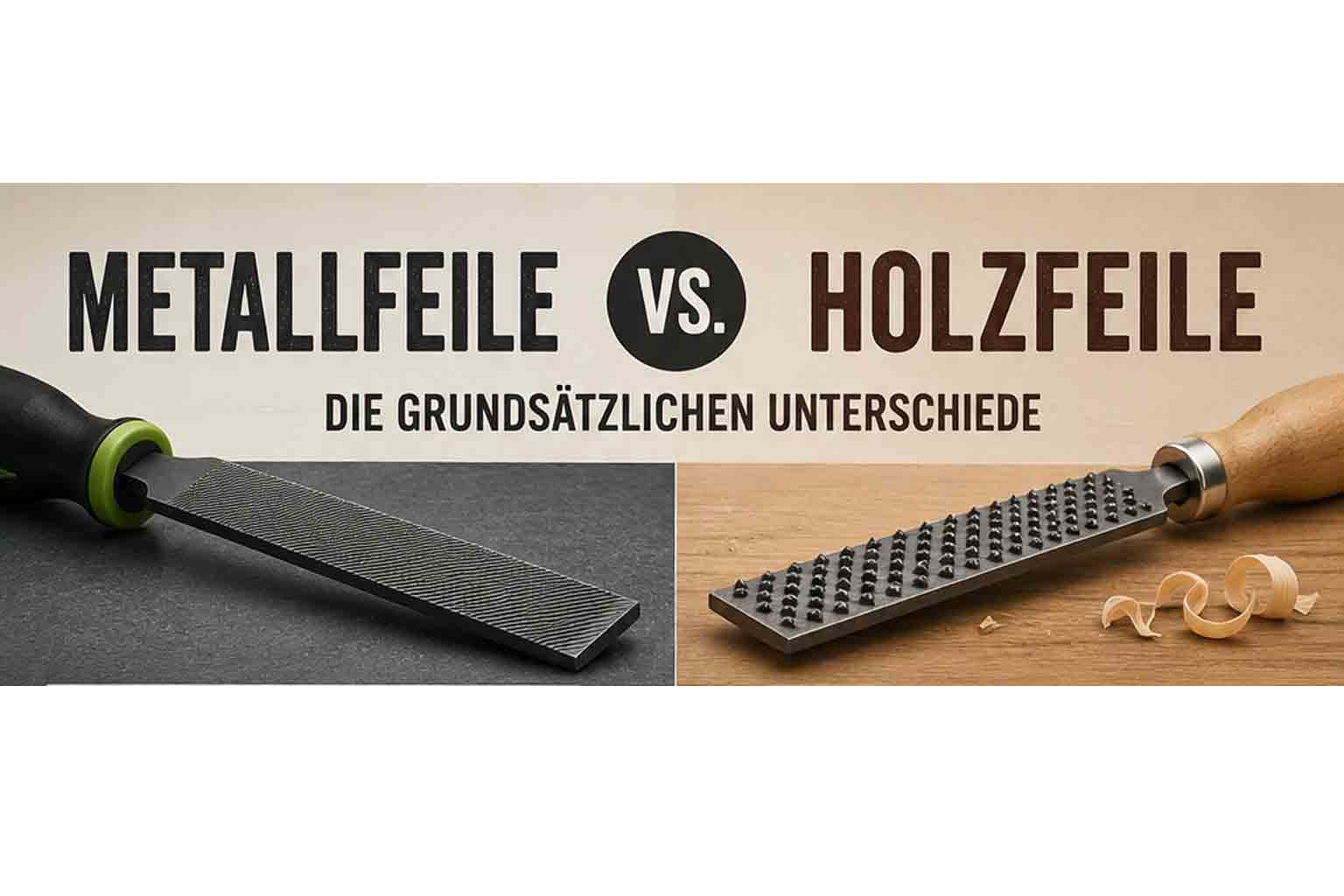 Ratgeber zum Feilenkauf / Eigenschaften & Unterschiede.