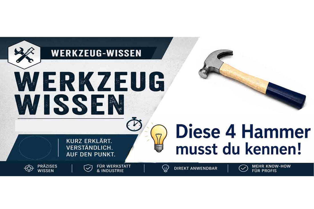 Häufig verwendete Hammer einfach erklärt im MMO Werkzeugwissen Ratgeber.