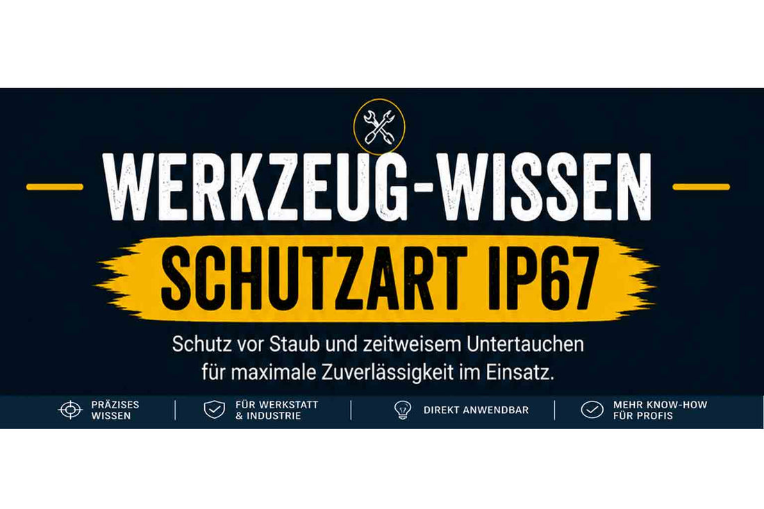 Ausführliche Erklärung zu Schutzarten wie IP67,IP54 usw.
