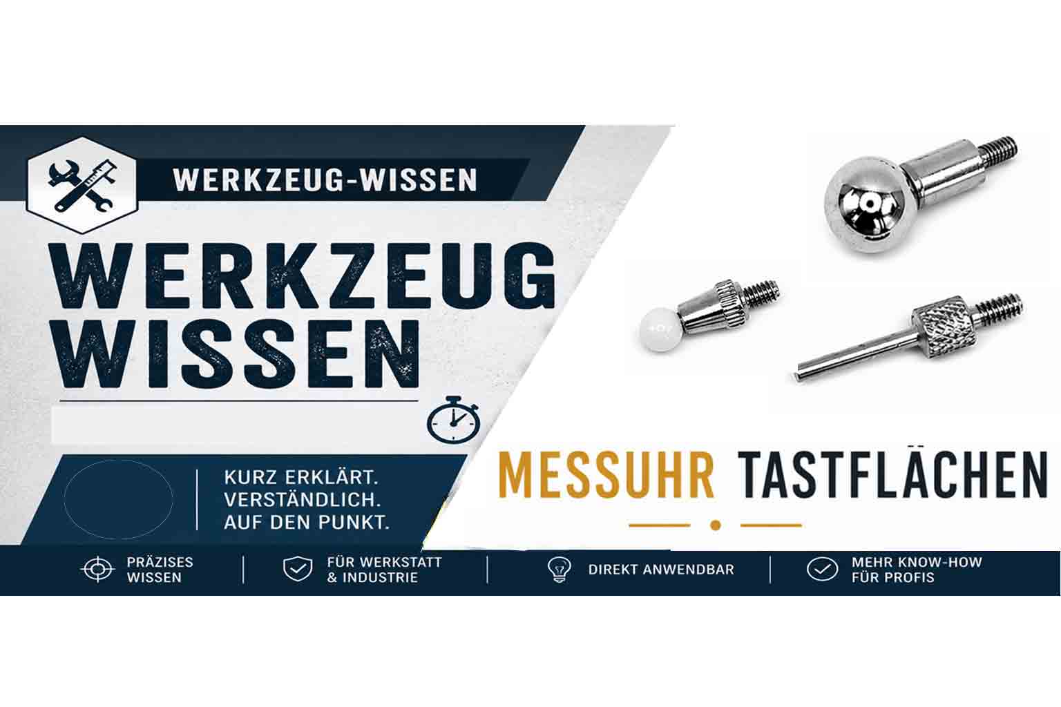 Einsätze für Messuhren- einfach erklärt im Aufbau und Verwendung.