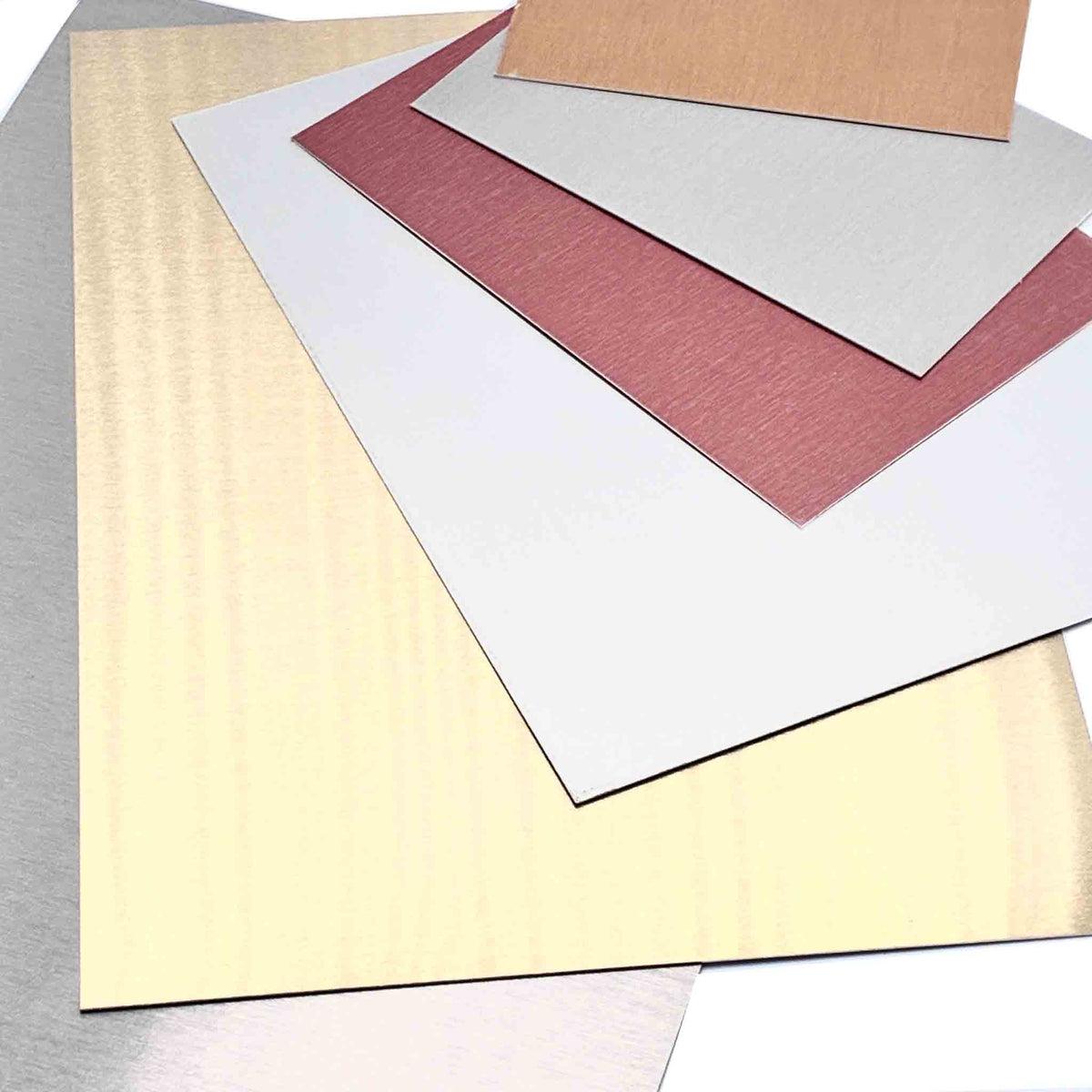 Aluminiums Schild - Zuschnitt für Laser und Suplimationsdruck.