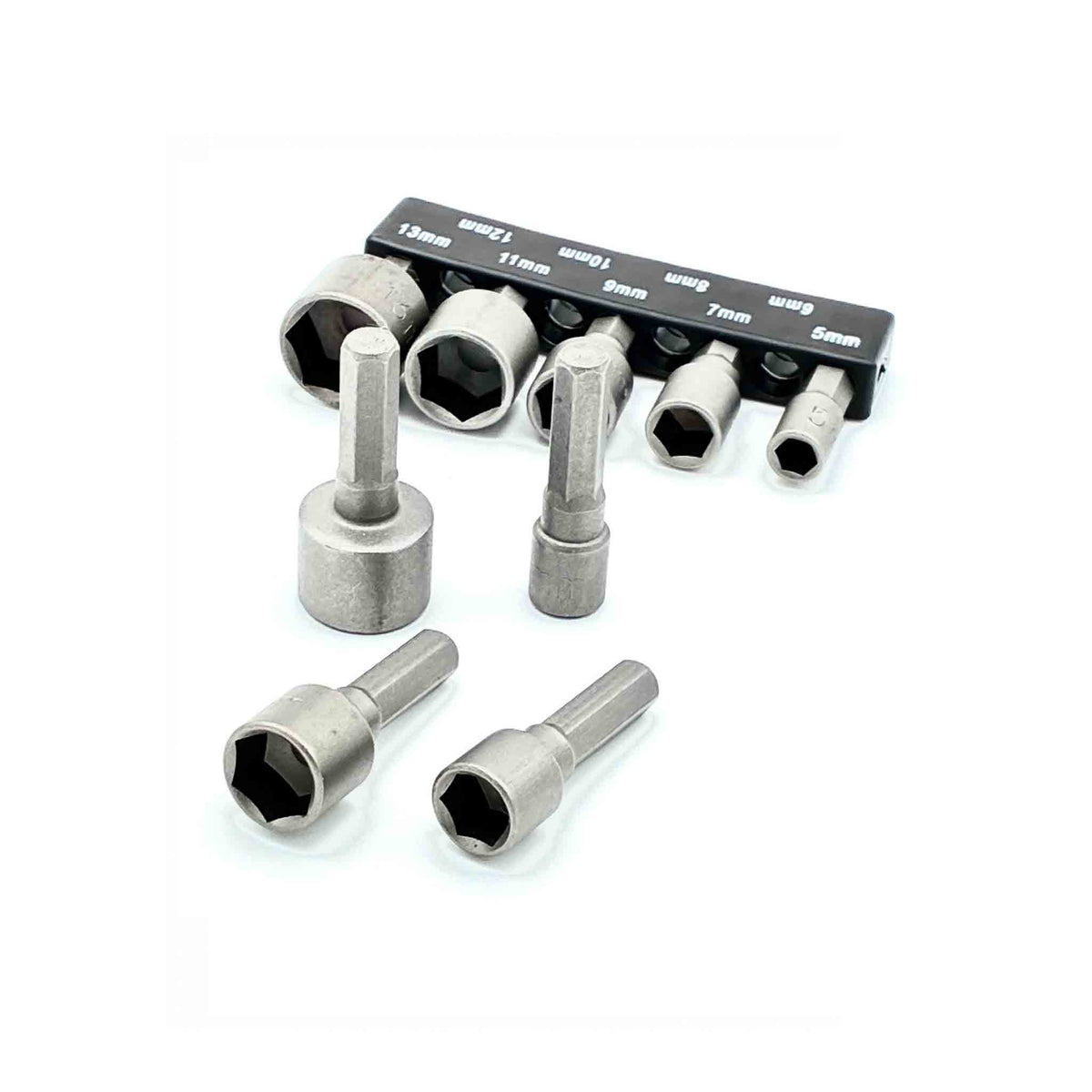 Steckschlüssel Bit Satz 9-teilig in Größen 5 bis 13 mm