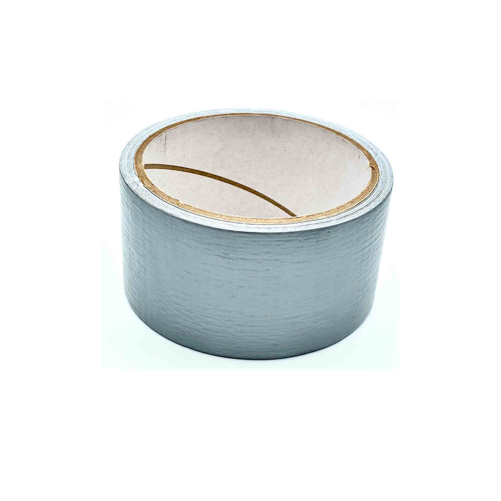 Silber farbiges Gewebeband Panzerband 50 mm breit auf Rolle