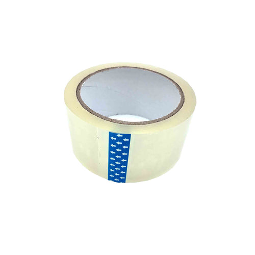Transparentes PP-Packband 48 mm x 66 m zum Verschließen von Kartons und Paketen