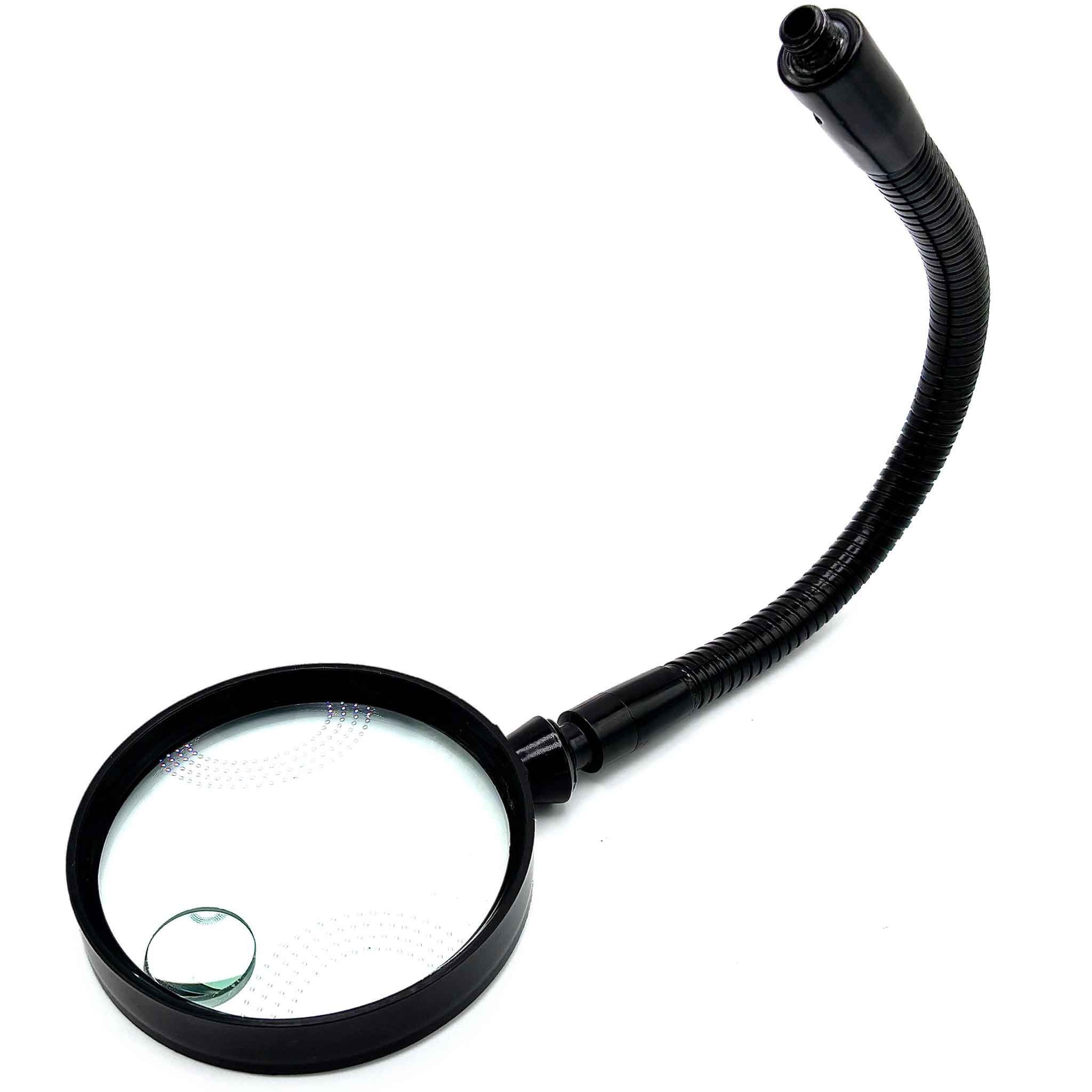 90mm Lupe mit flexiblem Arm und M8 Gewinde