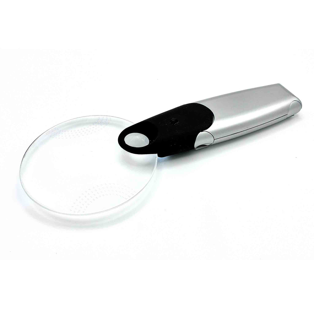 LED Klapp Lupe für einfach Vergrößerung beim Lesen.