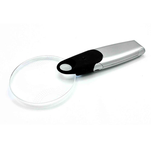 LED Klapp Lupe für einfach Vergrößerung beim Lesen.