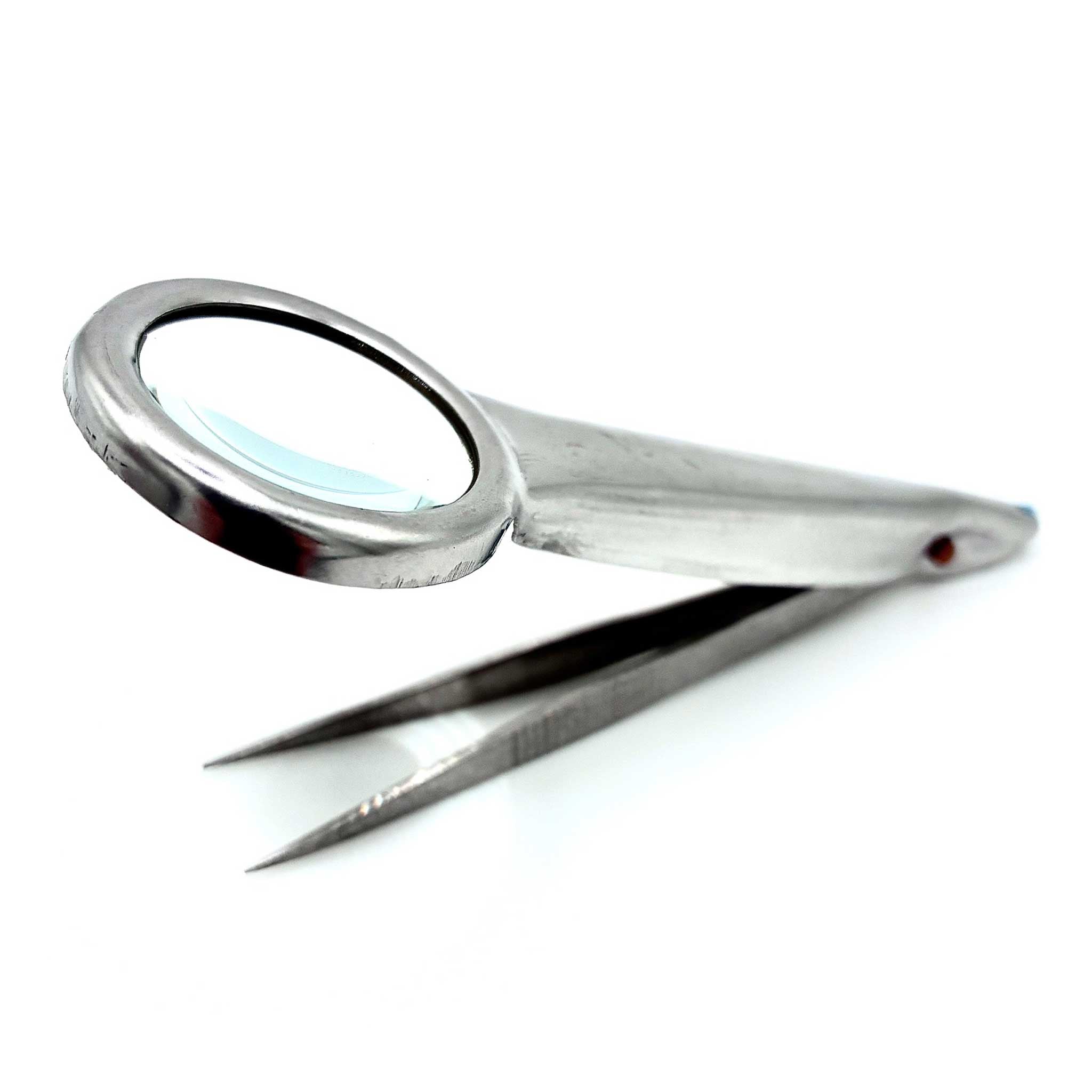 Präzisionspinzette mit 23 mm Linse für DIY, Elektronik & Feinarbeiten