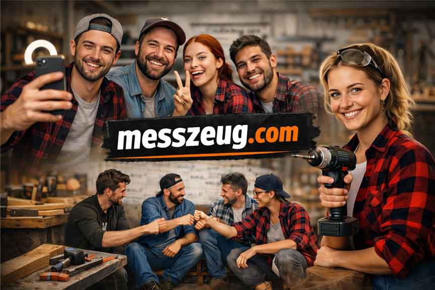 Messzeug.com Social Media Community beitreten und keine Info mehr verpassen.