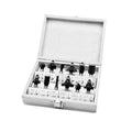 Oberfräser Set 12-teilig mit 8 mm Schaft für Holz