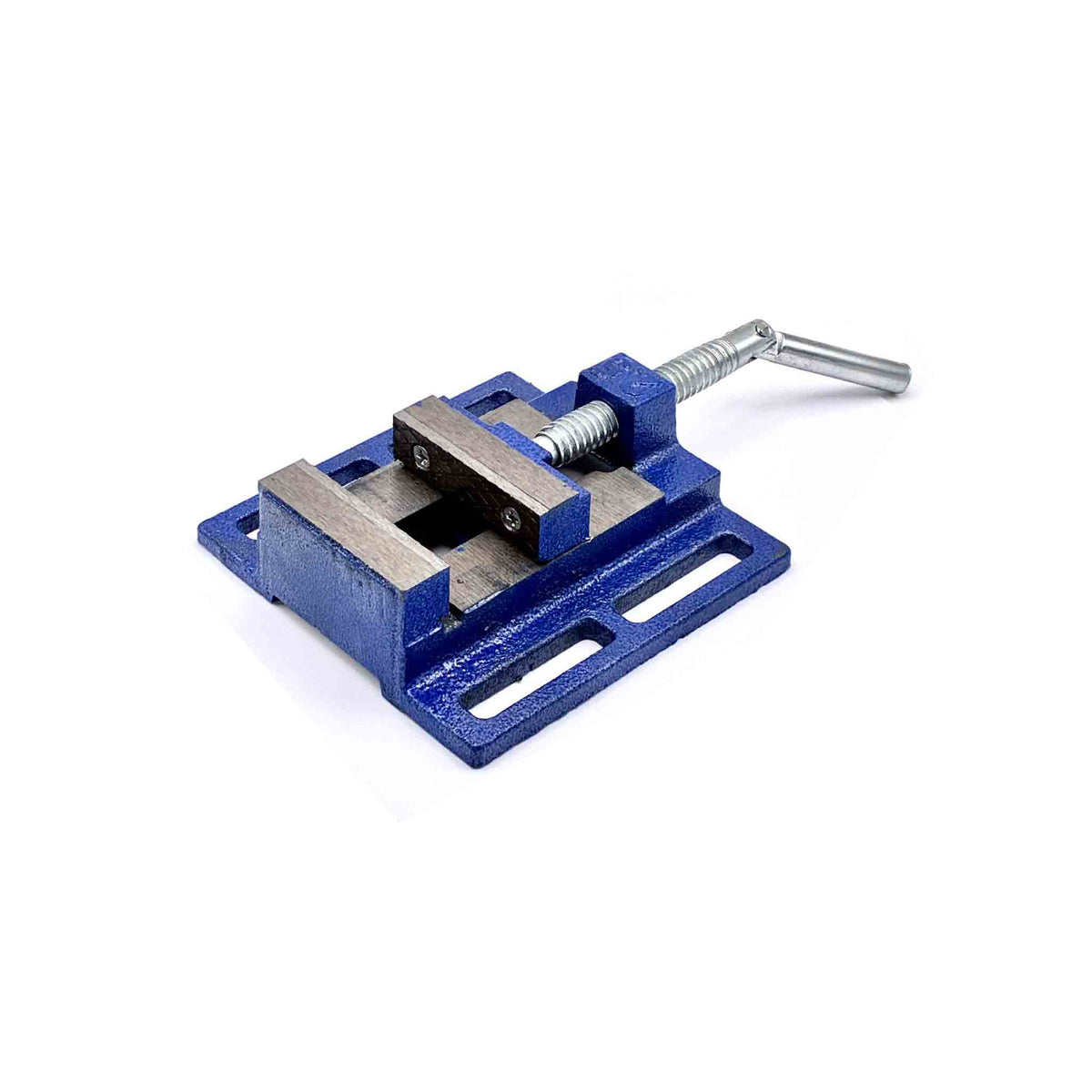 Bohrschraubstock für Tischbohrmaschinen mit 65 mm Spannweite und nur 40 mm Bauhöhe