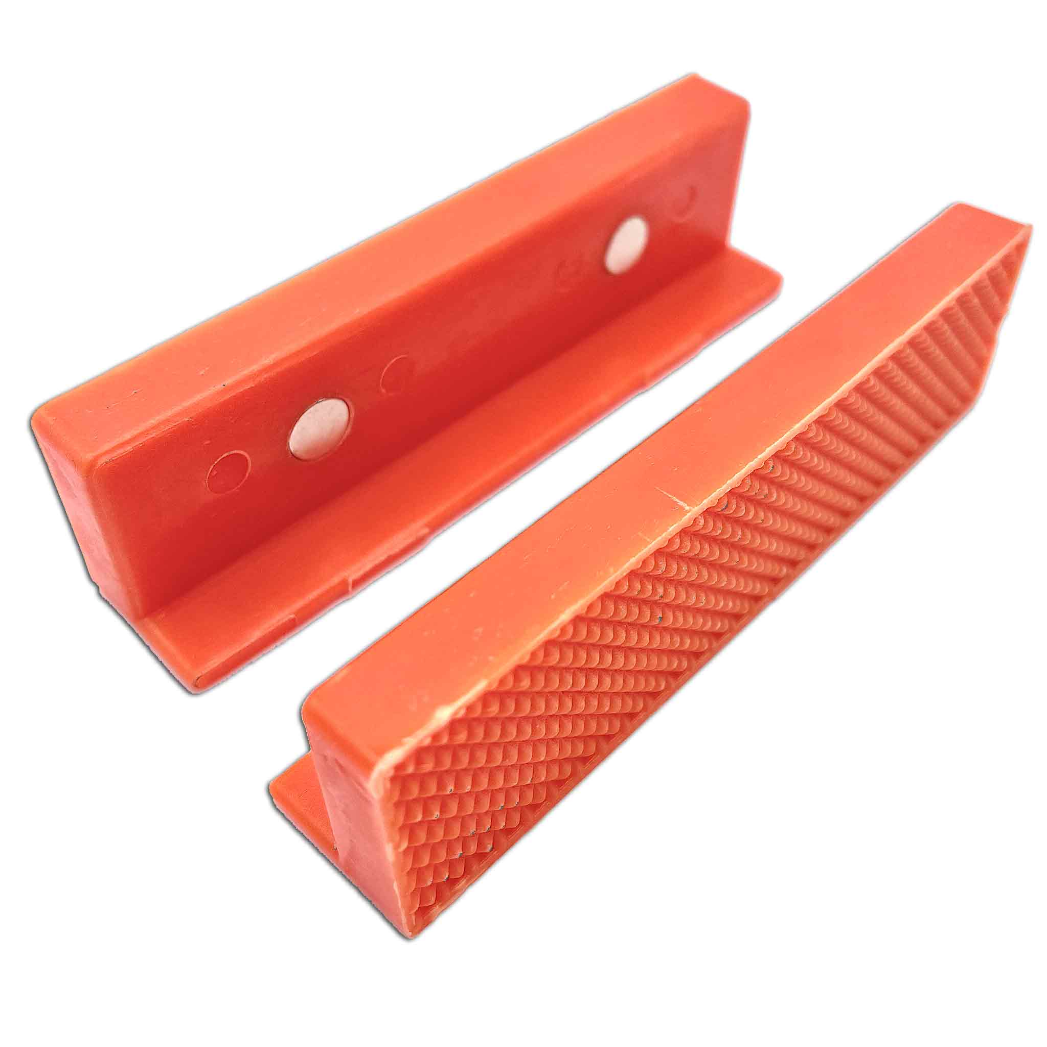 Schraubstock Schutzbacken mit Magnete.