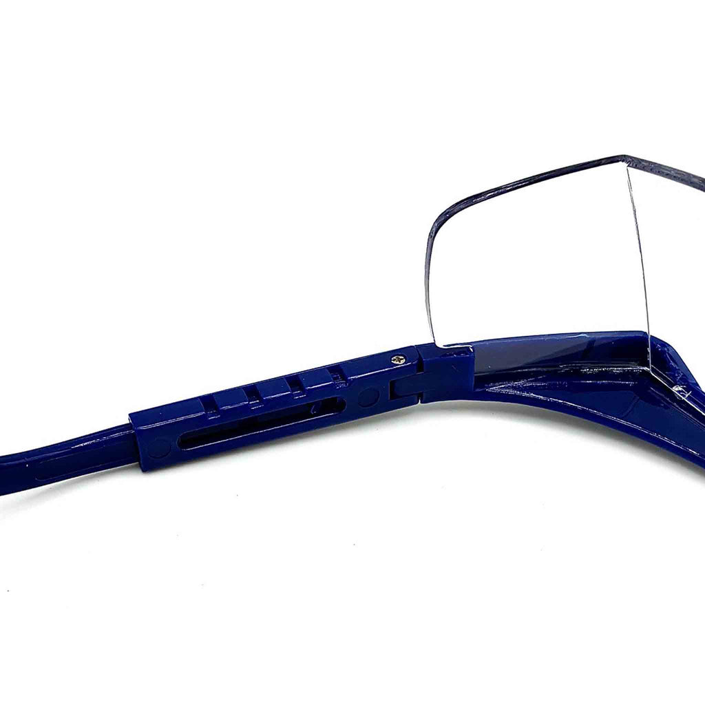 Kunststoff Schutzbrille mit verstellbaren Bügel.