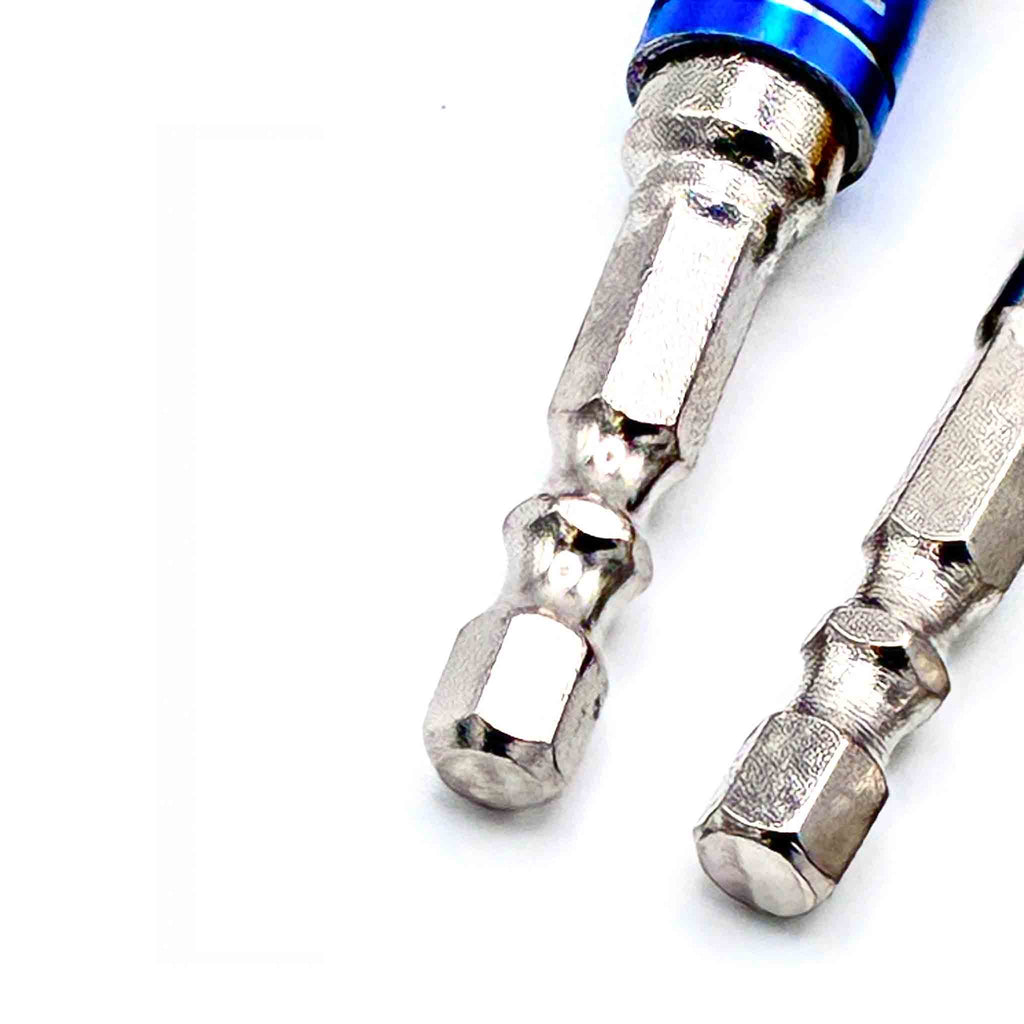 Bit Adapter Set mit Vierkantaufnahme für Stecknüsse