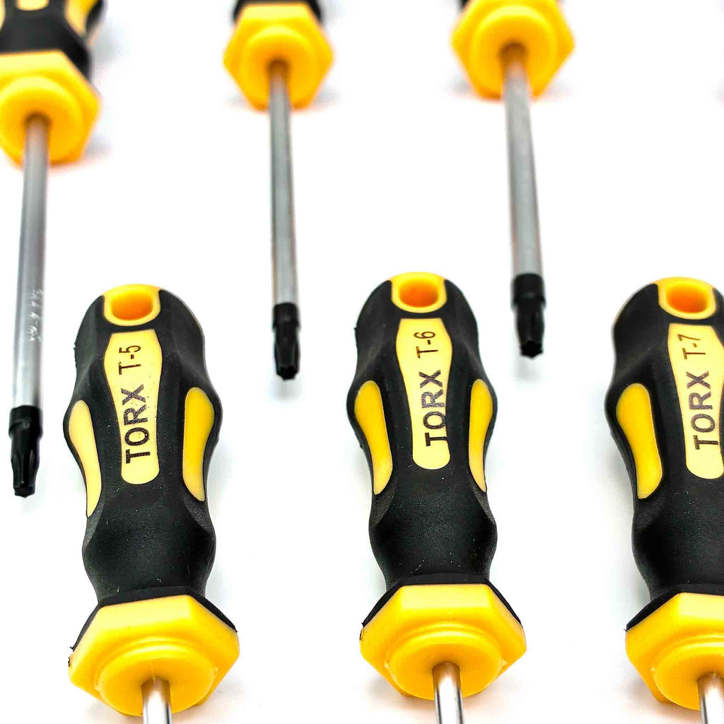 Schraubendreher Set T5-T40 Torx für dein DIY Projekt.